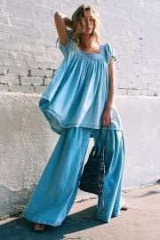 We The Free Summer Camp Denim Tunic at Free People